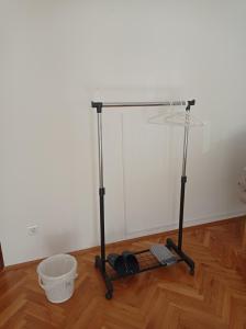 Pretty big double bed room with balcony