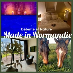 Maisons de vacances Maison de vacances a la ferme - Deconnexion en Normandie - Balneo : photos des chambres
