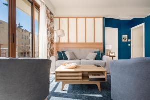 Appartements Magnifique T3 wifi, garage et climatisation a 5 min de la plage : photos des chambres