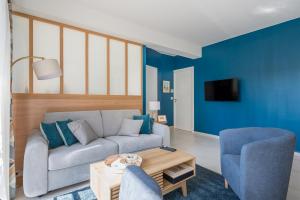 Appartements Magnifique T3 wifi, garage et climatisation a 5 min de la plage : photos des chambres