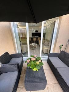 Appartements Appartement avec jardin cosy pres de Paris : photos des chambres