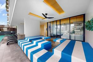 브리즈번 Eve Apartment - South Bank Central Location, Free Carpark, Privately Hosted 싱글룸 로비