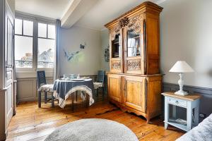 Maisons d'hotes La Poupardoise : Chambre Double 1 - Vue sur Port