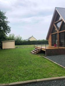 chalet atypique proche Portbail Denneville