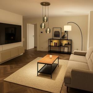 Fjord Stay - Penthouse mit Whirlpool in Kiel - Free Park - 24-7 Check in - "Stockholm"