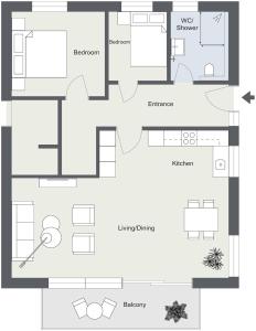 AlbLoft - Modernes neues Apartment nahe City & Alb für bis zu 6 Personen in Kirchentellinsfurt