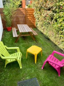 Roulotte atypique à lOcéan