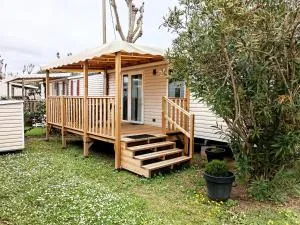 Mobile Home les Dahlias aux Sables du Midi Camping Siblu - 塞里尼昂