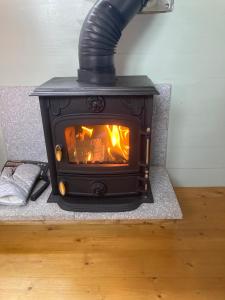 Shepherds hut on alpaca farm