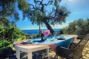 Cottage con piscina, AC e Wi-Fi - Gorleri