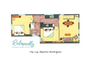 The Lily•Central Beeston•Private Apartment•SmartTV•Free Wi-Fi•Tram•