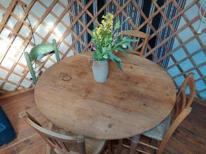 La yourte au cœur de la Normandie