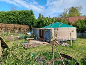 La yourte au cœur de la Normandie