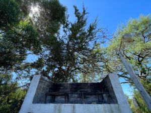 Familias felices vuelven a esta cabaña