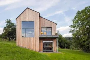 Moderner Holzhausneubau In Der Eifel - Schutz