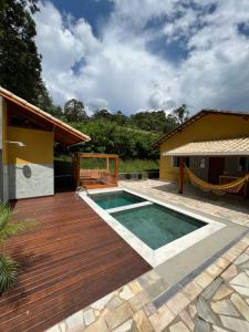 Refúgio Águas de Juquitiba piscina aquecida