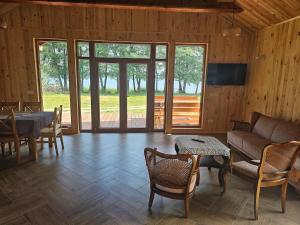 Holiday Home by Lake Wierzchowo with Private Beach