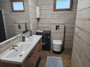 Holiday Home by Lake Wierzchowo with Private Beach