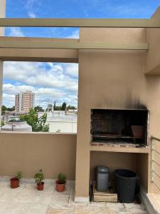 Departamento con Balcón y Asador