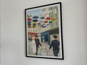 Appartements L'air marin Apt avec belle terrasse vue degagee sejour lumineux 10 mn a pied mer et centre Port en Bessin, tous commerces et restaurants, proche Bayeux et Omaha Beach : photos des chambres