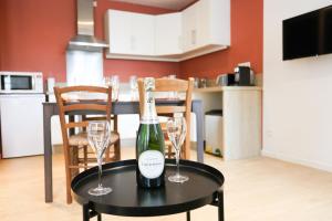Appartements Au 38, Charme et Confort dans notre T2 a Epernay : photos des chambres