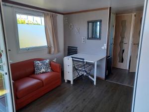 Appartements Mobil-home vue ocean/400 m de la plage a Saint Jean de Luz : photos des chambres
