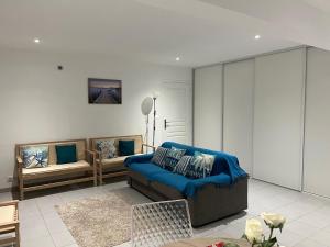 Appartements F2 REZ DE VILLA ENTRE MER ET MONTAGNE : photos des chambres
