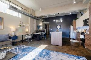 Chic Downtown Industrial loft
