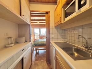 À deux pas des pistes : Appartement 2 pièces cabine à Crest-Voland – 4-6 pers. - FR-1-595-65