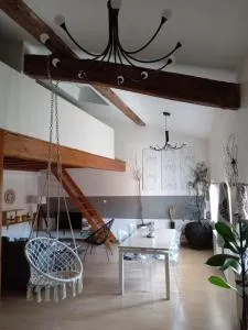 maison Esprit cabane PKG privé 20 min de Lyon - 利雪