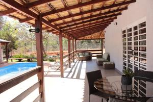 Casa na fazenda inteira ou quartos individuais no Hostel Recanto da Felicidade Paraopeba