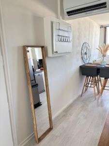 Grand T2 cosy et lumineux face à létang