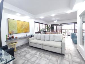 Ap Pitangueiras com Vista para o mar - piscina - churrasqueira