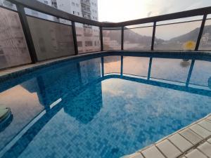 Ap Pitangueiras com Vista para o mar - piscina - churrasqueira