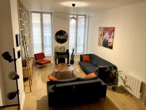 Appartements T3 refait a neuf quartier Hotel de Ville-Terreaux : photos des chambres