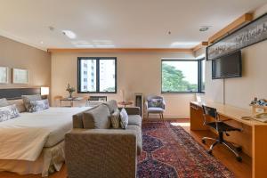 Flat particular com duas suítes em hotel nos Jardins!