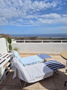 La Atalaya, Terraza con vistas al mediterráneo