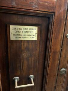 Cosy studio in the greenest corner of Trastevere