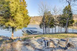 Lakefront Gem Dock and Hot Tub in Jacksboro - Grantsboro