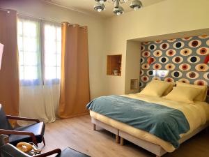 B&B / Chambres d'hotes Maison Joyeusete, Cite de Carcassonne 7 min, Piscine 20m chauffee toute l-annee, Clim, Parking : photos des chambres