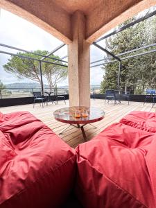 B&B / Chambres d'hotes Maison Joyeusete, Cite de Carcassonne 7 min, Piscine 20m chauffee toute l-annee, Clim, Parking : photos des chambres