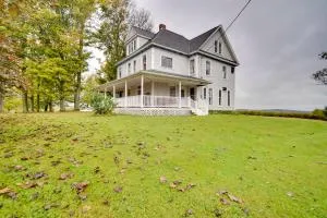 Historic Victorian Farmhouse with Porch and Views! - Bemus Point