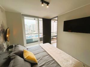 HOM I Dpto nuevo en calle Serrano Santiago Centro