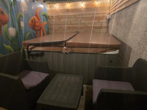 Eden Rose Cottage hot-tub jacuzzi morecambe-bay