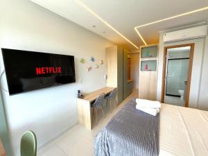 Flat em Muro Alto - Porto de Galinhas - MAKIA A303 - By Anfitrião Legal