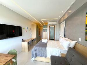 Flat em Muro Alto - Porto de Galinhas - MAKIA A303 - By Anfitrião Legal