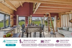 Chalets 650m plage du Ster, chalet - terrasse pour 4 : photos des chambres