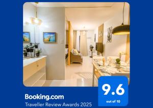 Entire Studio with Balcony, FREE Pool, FREE Parking & FREE Gym near Airport - B2 5Chrysolite