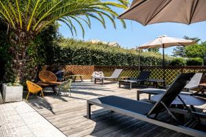 Appart'hotels Residence Chateau d'Acotz - Appartements avec piscine a 300m des Plages & Ocean : photos des chambres