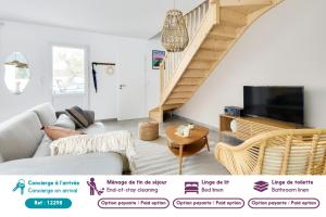 Jolie maison pour 8 - 400m de la plage - terrasse